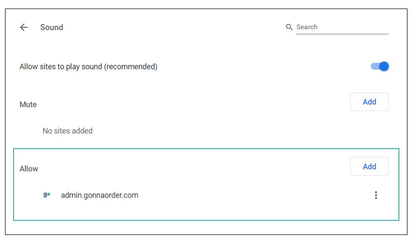 Allow GonnaOrder to play sound