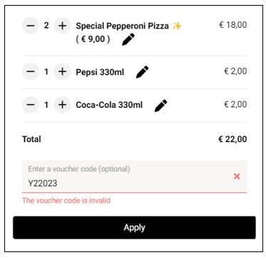 Applying an Expired Voucher