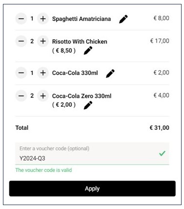 Order Doesn't Have an Item Under the Pizza Category. Discount Not Applied.