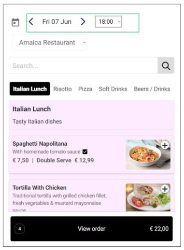 An Order Placed Outside the Voucher's Schedule Timelines
