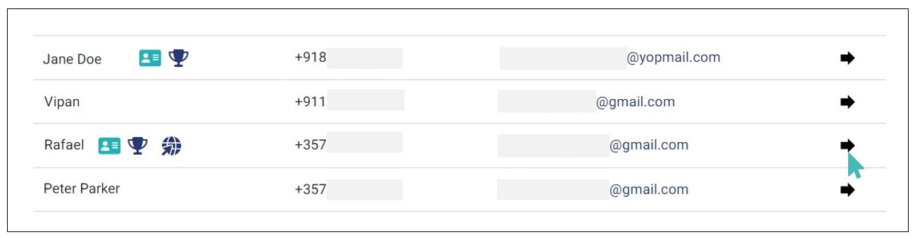 Selecting a Different Customer
