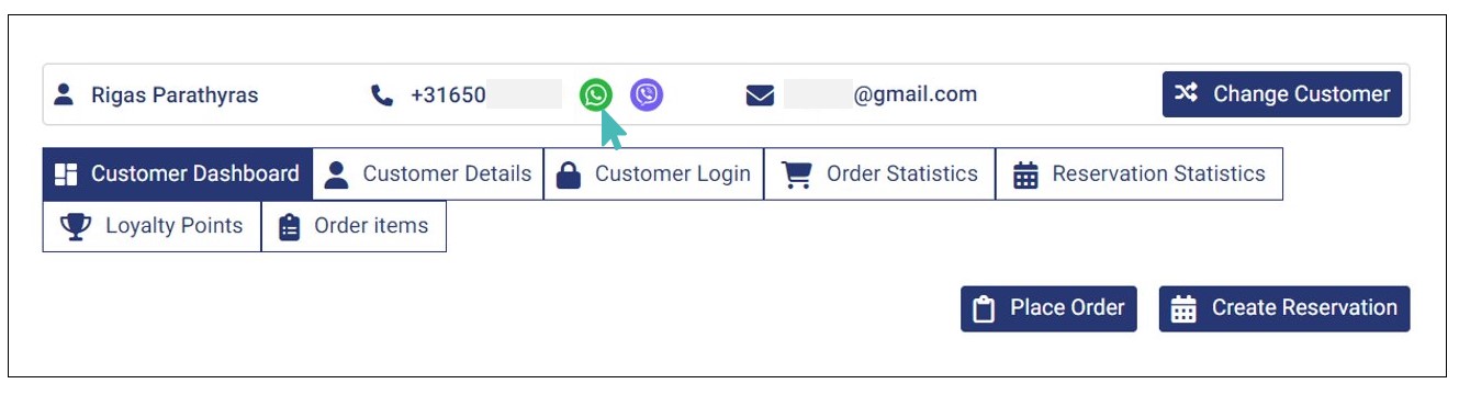 Customer Dashboard