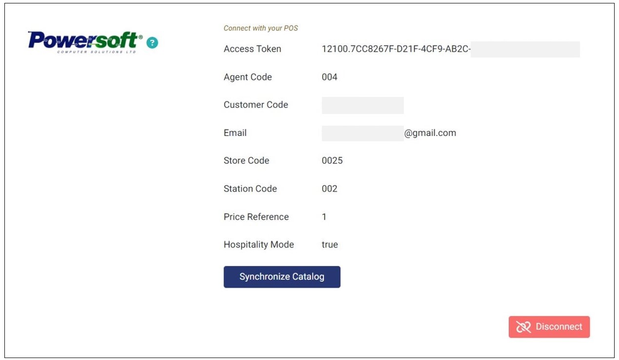 Powersoft integration details