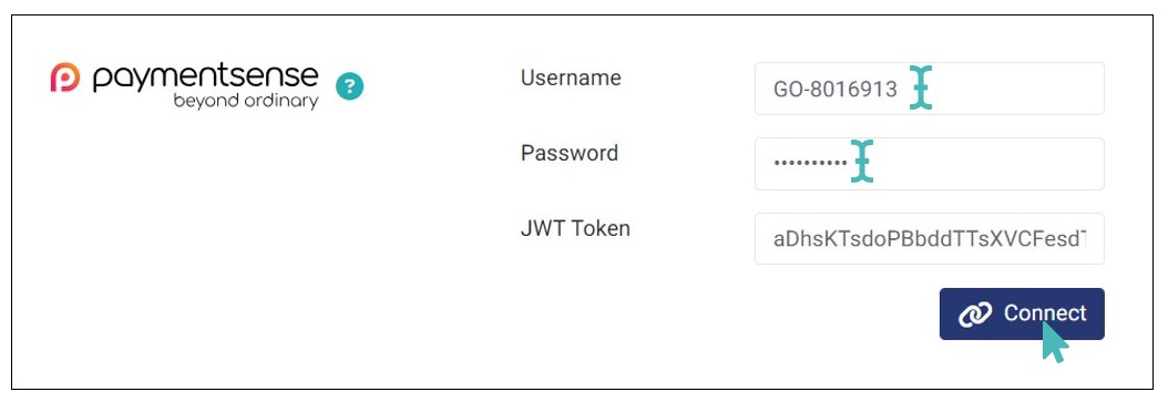Connecting GonnaOrder to Paymentsense