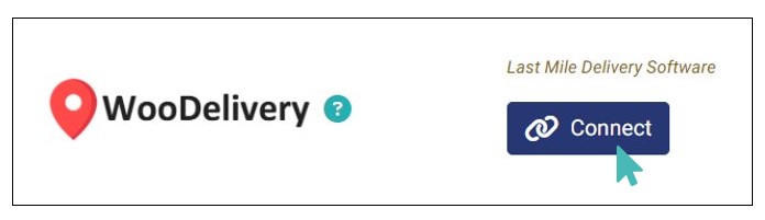 Connect with WooDelivery