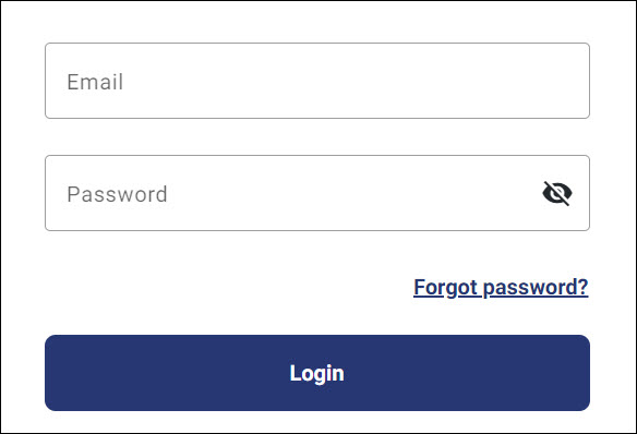 Login with email and password