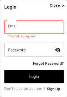 Login Details