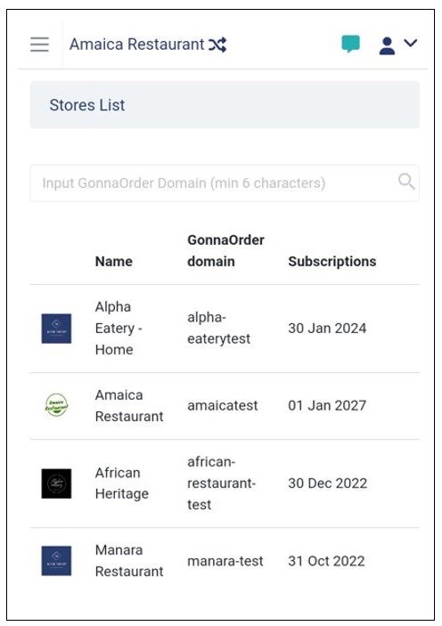 Select a Specific Store to View Details