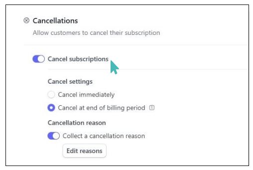 Cancel Subscription
