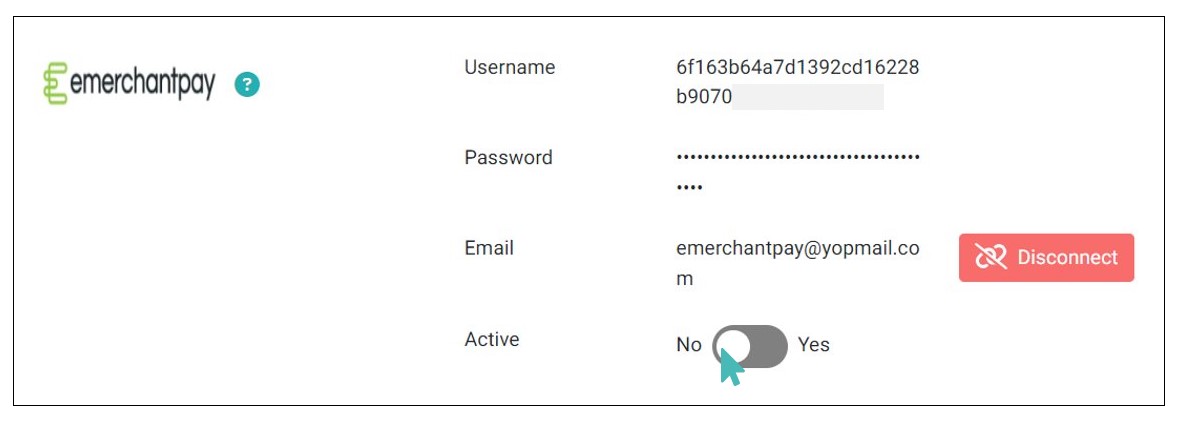Deactivating emerchantpay From Your Store