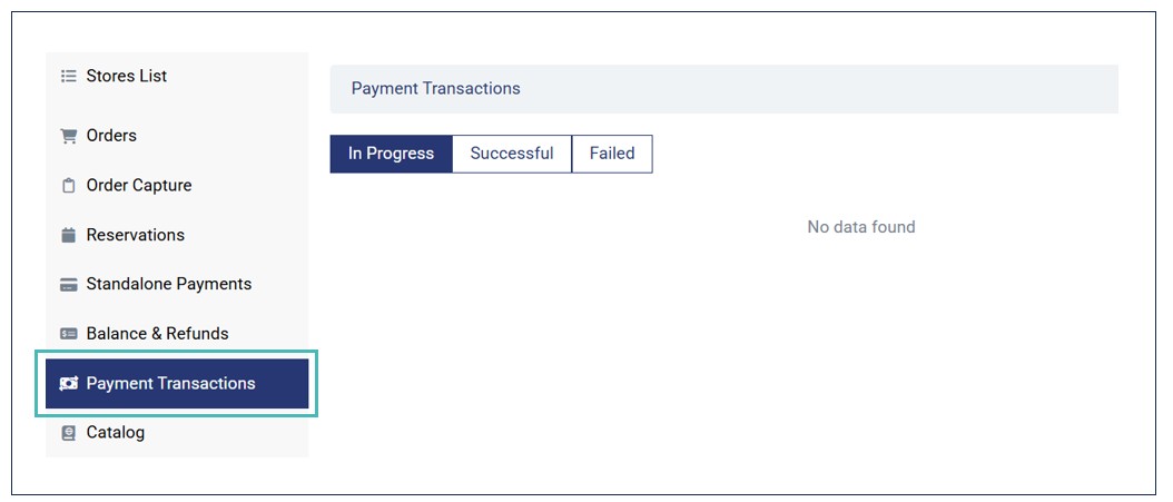 Payment Transactions