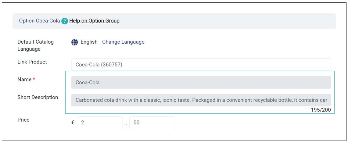 Read-Only Fields from the Referenced Product